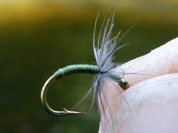 Unweighted tenkara kebari